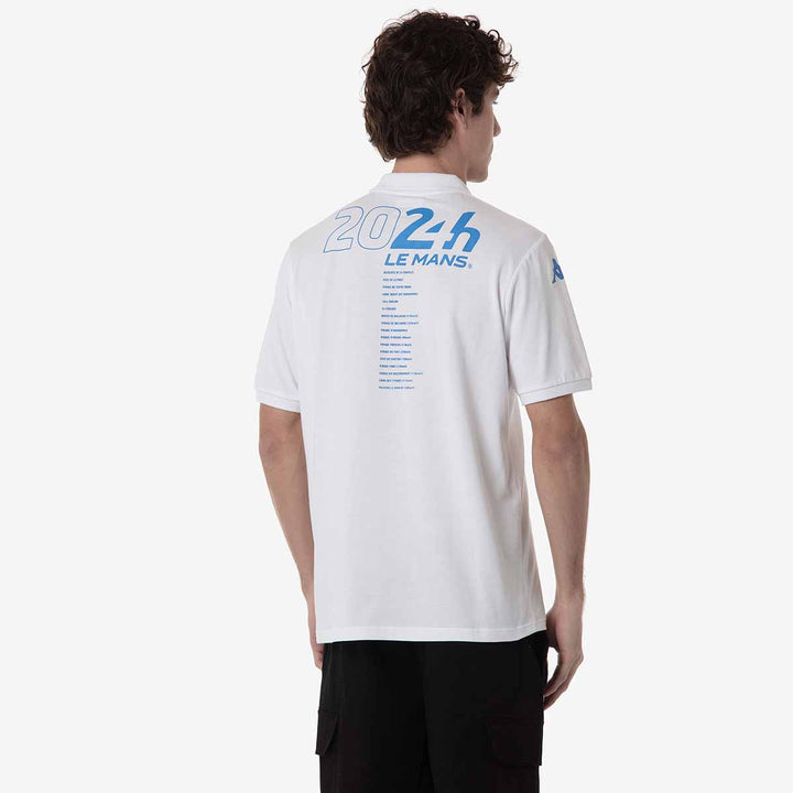 Polo Barli 24H Le Mans 2024 Blanc Homme