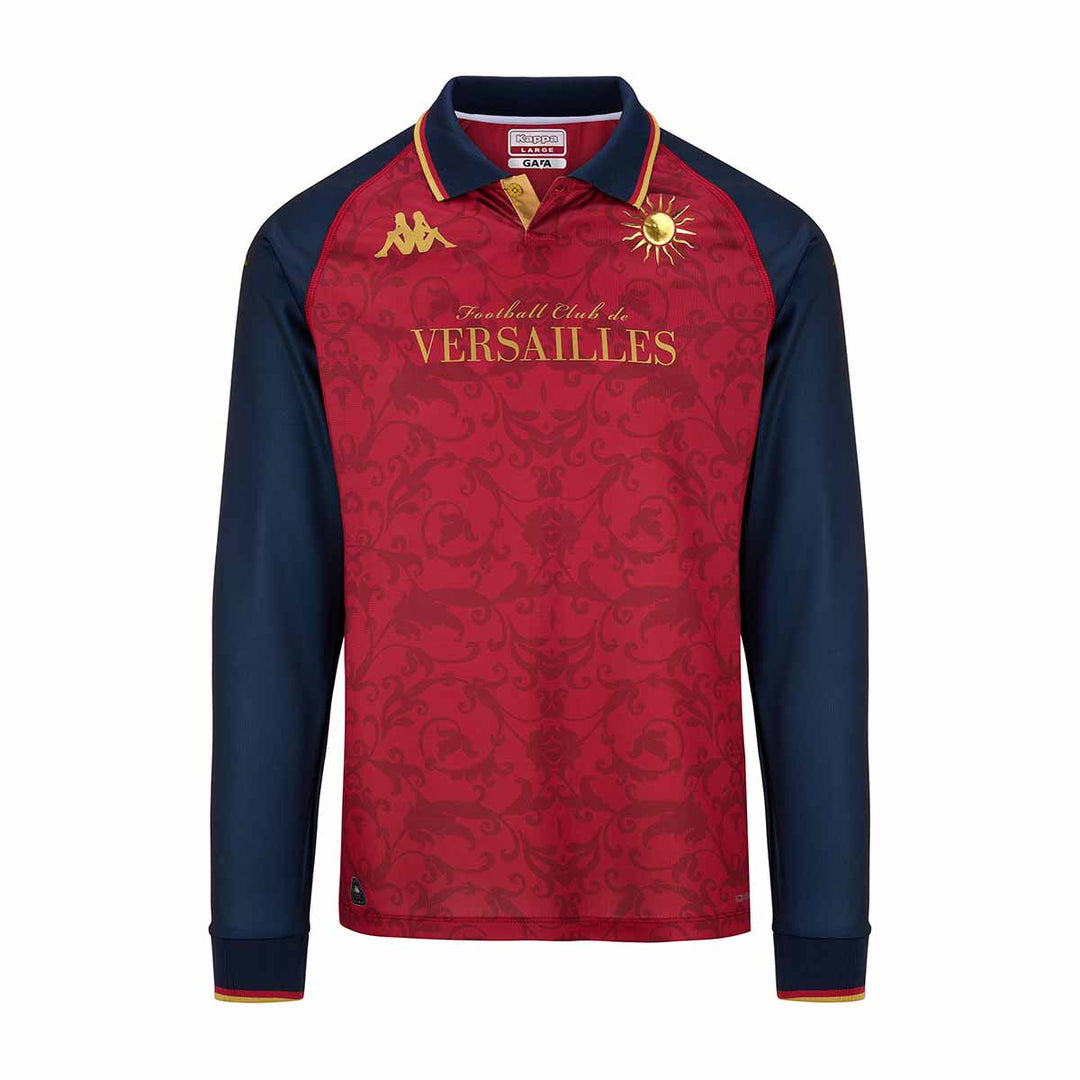 Maillot ML Kombat Third FC Versailles 24/25 Rouge Homme