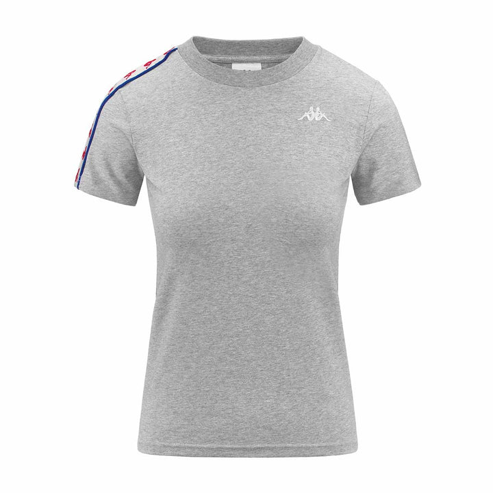 T-shirt 222 Banda Luise Gris Femme