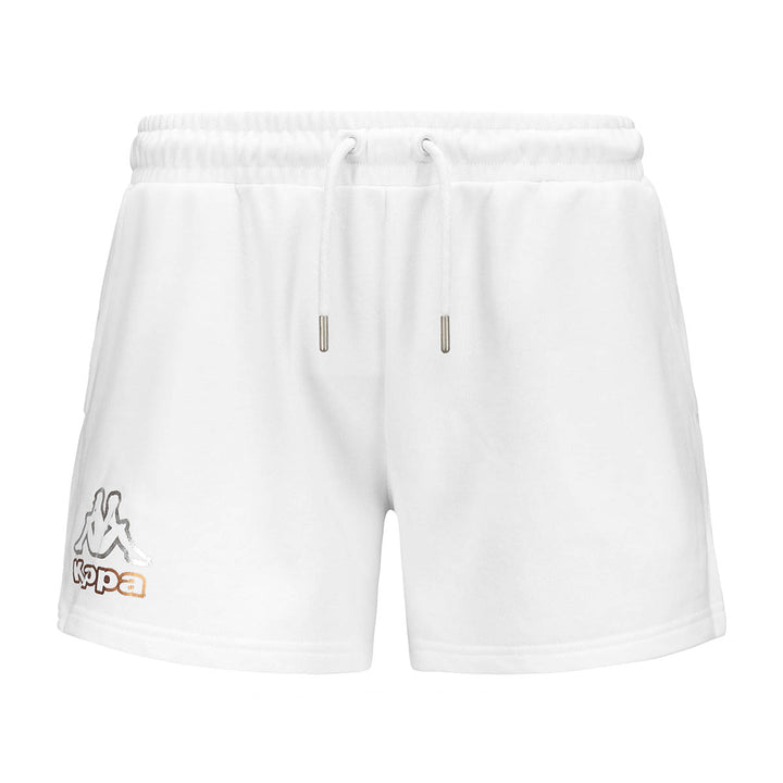 Short Logo Fellina Blanc Femme