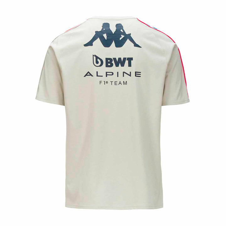 T-shirt Ansit 222Banda BWT Alpine F1 Team 2023 Gris Homme