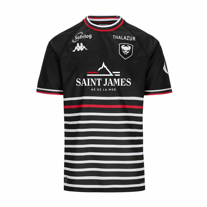 Maillot Kombat Away SM Caen 24/25 Noir Enfant