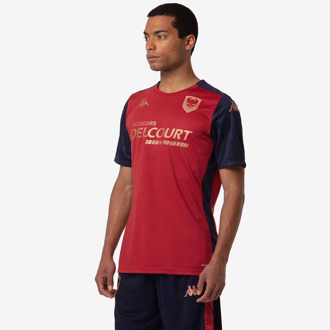 Maillot Abou Pro 8 SM Caen 24/25 Rouge Homme