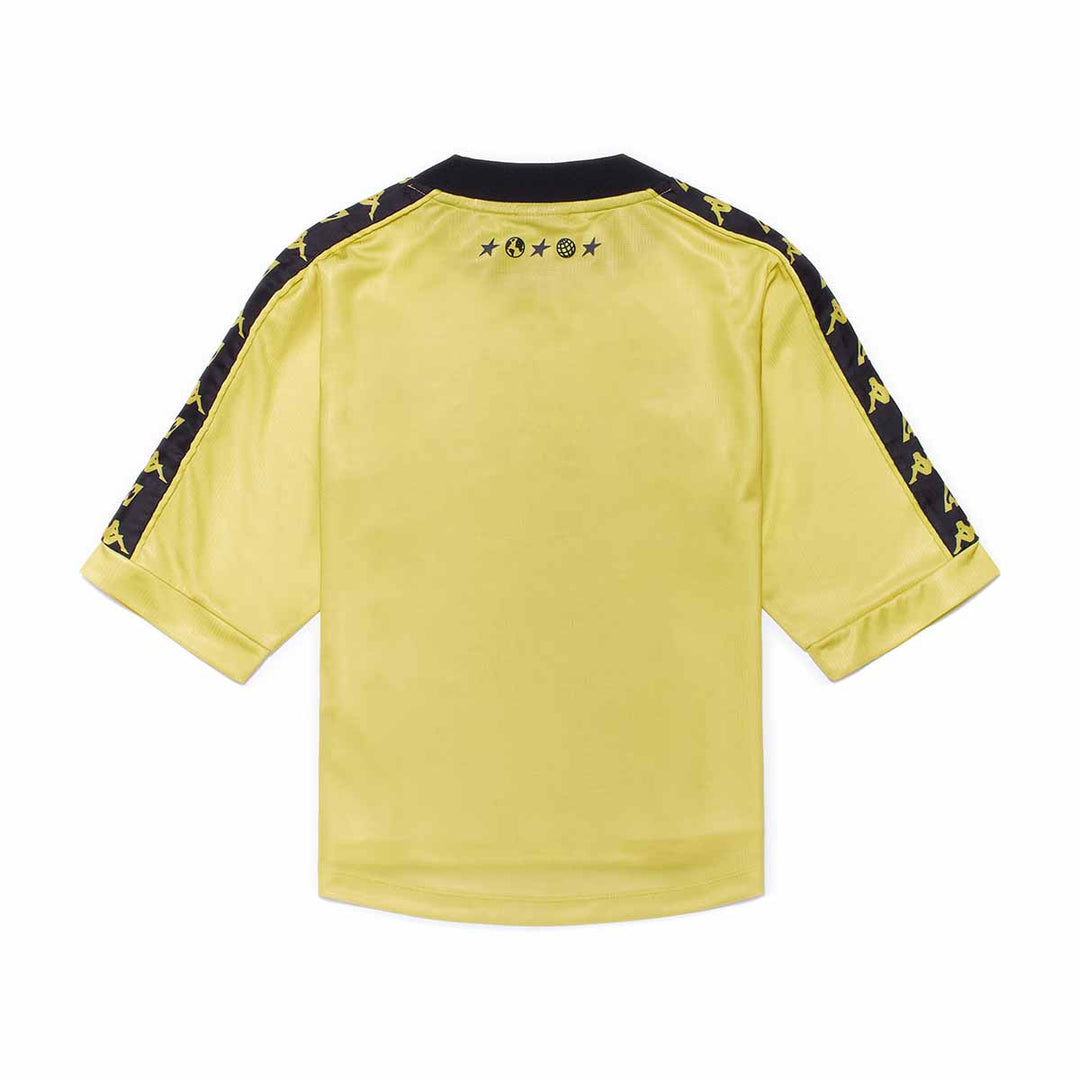 T-Shirt Lexia Les Ardentes x Kappa Jaune Femme