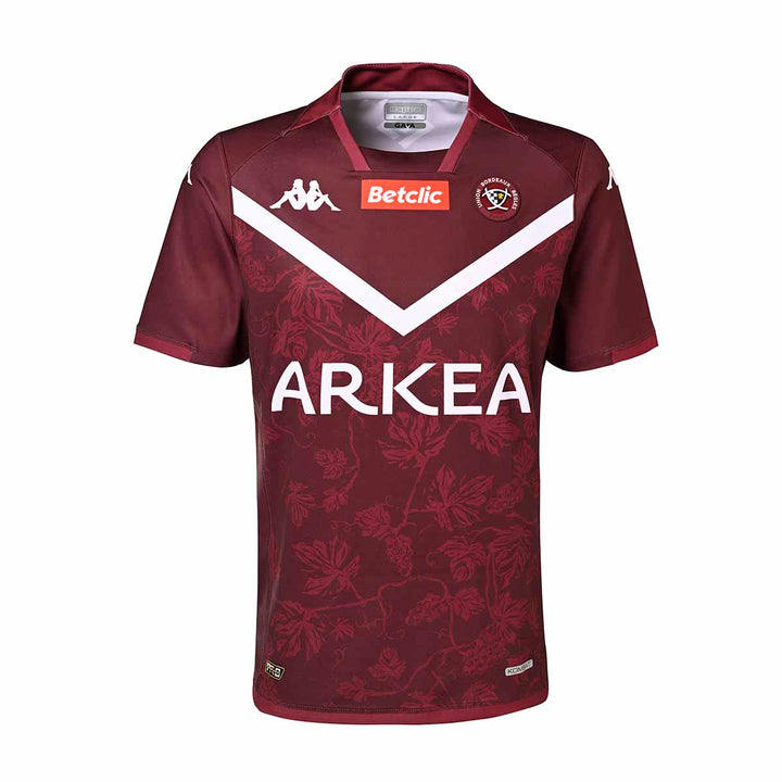 Maillot Kombat Pro 2024 Away UBB 23/24 Rouge Homme