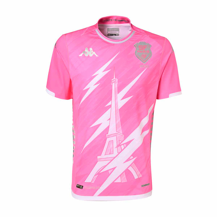 Maillot Kombat Pro Home Stade Français Paris 23/24 Rose Homme