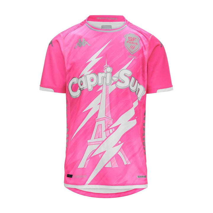 Maillot Kombat Home Stade Français Paris 23/24 Rose Homme