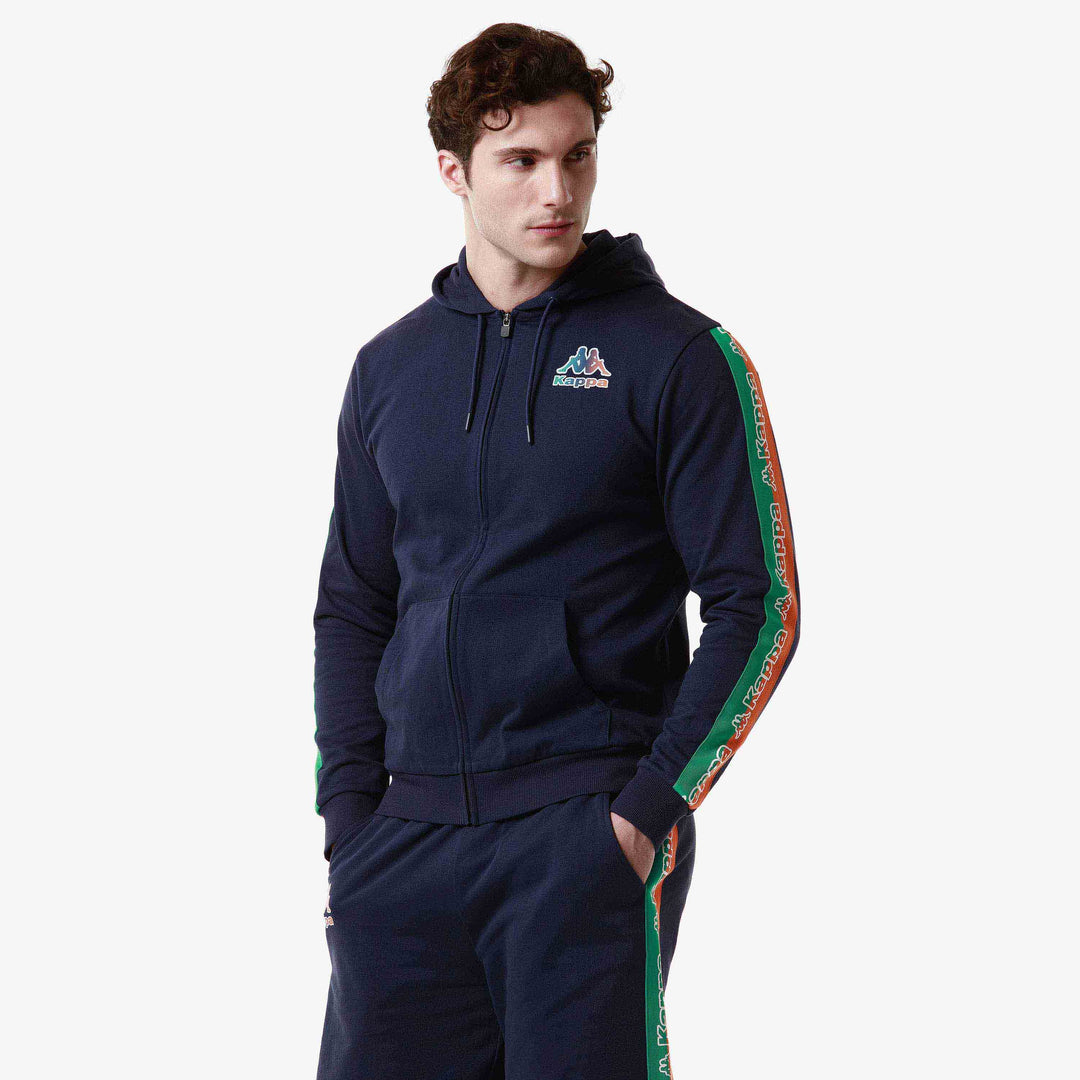 Hoodie Fomino Bleu Homme