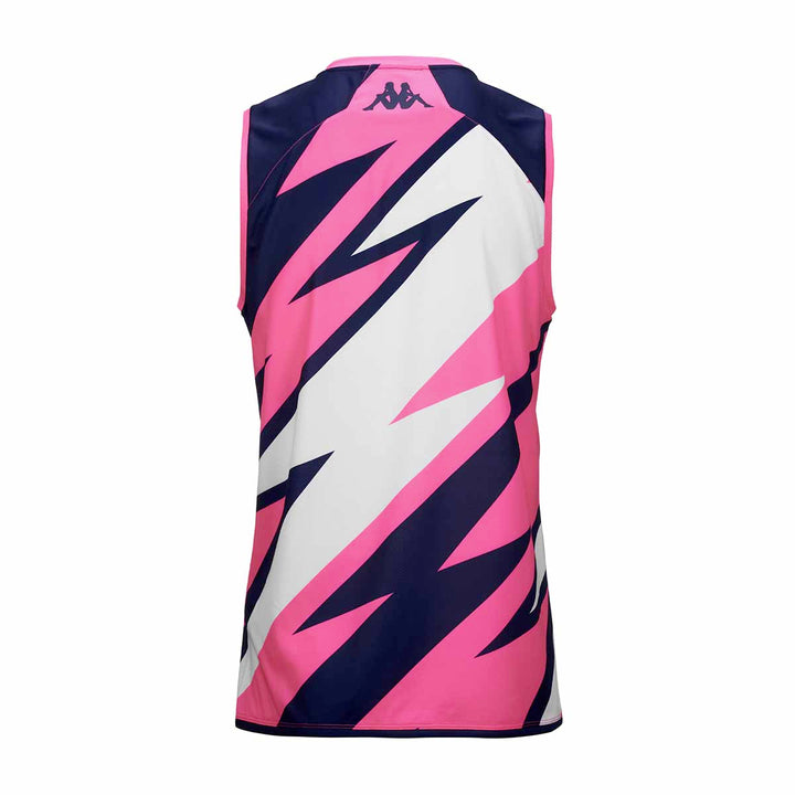 Maillot Abriz Pro 7 Stade Français Paris 23/24 Rose Homme