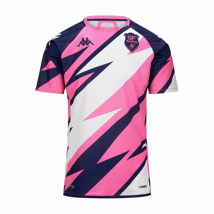 Maillot Aboupret Pro 7 Stade Français Paris 23/24 Rose Homme