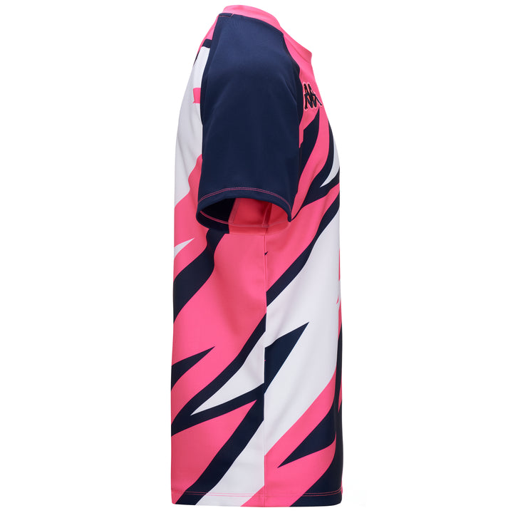 Maillot Telese Stade Français Paris 23/24 Rose Enfant