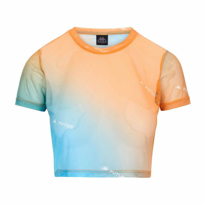 T-Shirt Doal Kappa Futur Festival Orange Femme