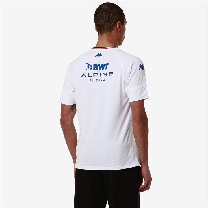 T-Shirt Adowi BWT Alpine F1 Team 2024 Blanc Homme