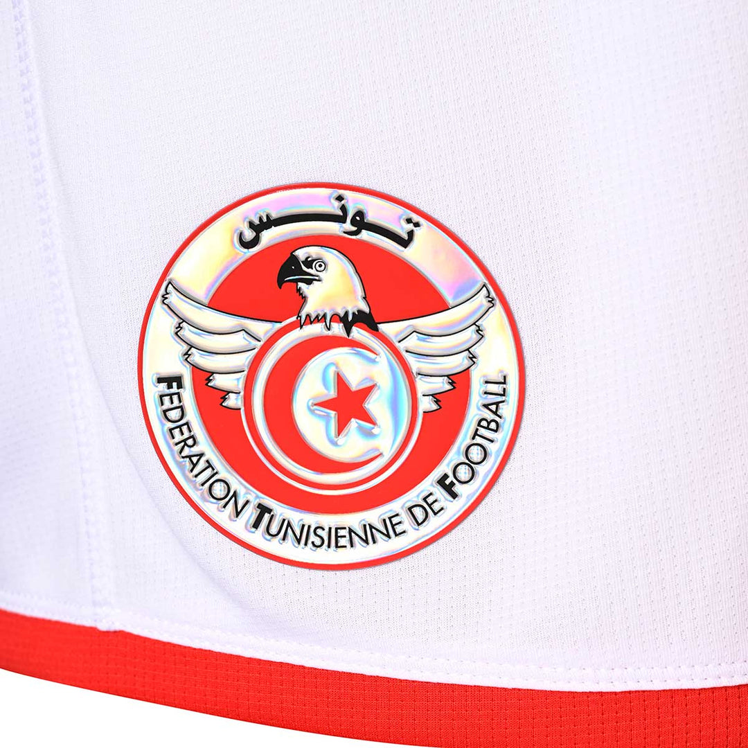 Short Replica Away Tunisie 23/24 Blanc Enfant