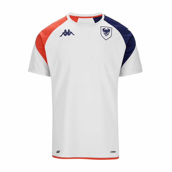 Maillot Abou Pro 7 SM Caen 23/24 Blanc Enfant