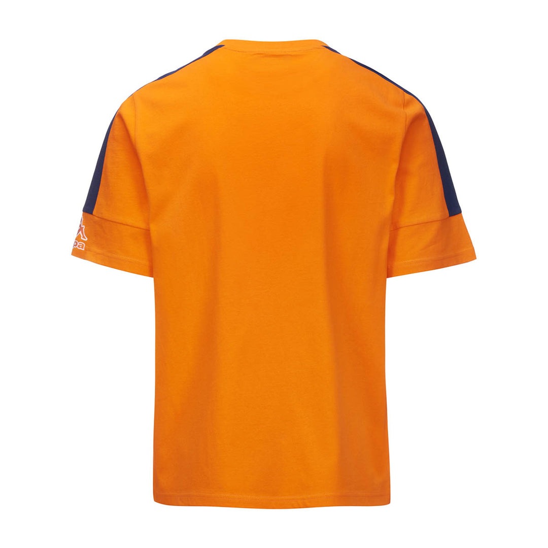 T-shirt Logo Fagiom Orange Homme