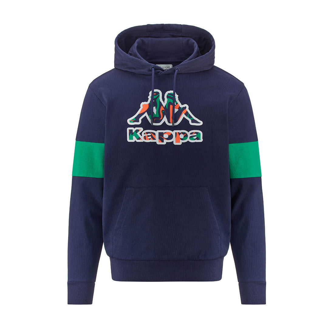 Hoodie Logo Frofio Bleu Homme