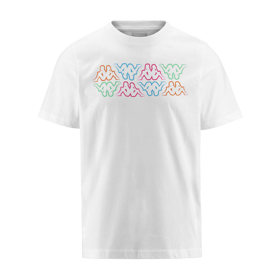 T-shirt Logo Fuiamo Blanc Homme