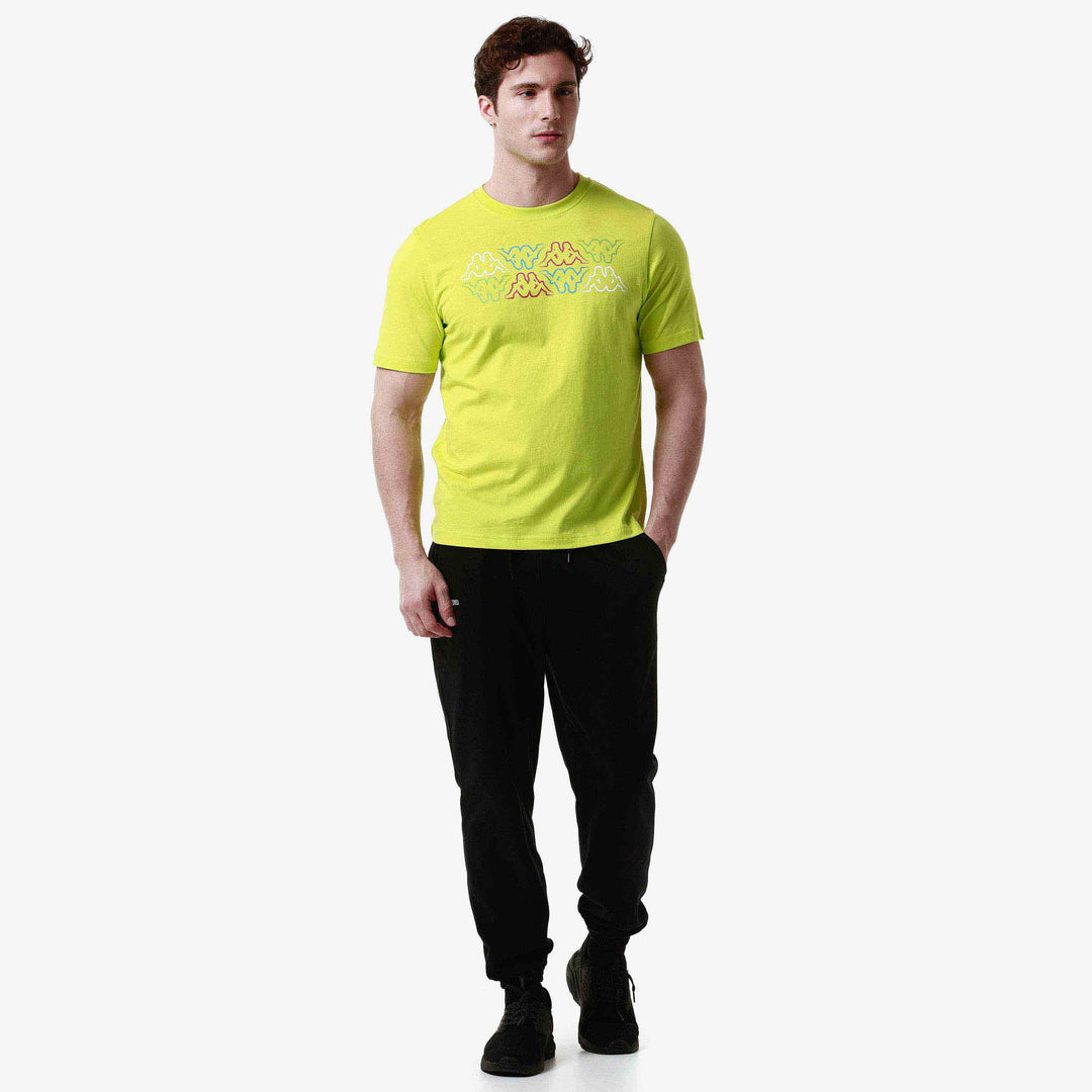 T-shirt Logo Fuiamo Vert Homme