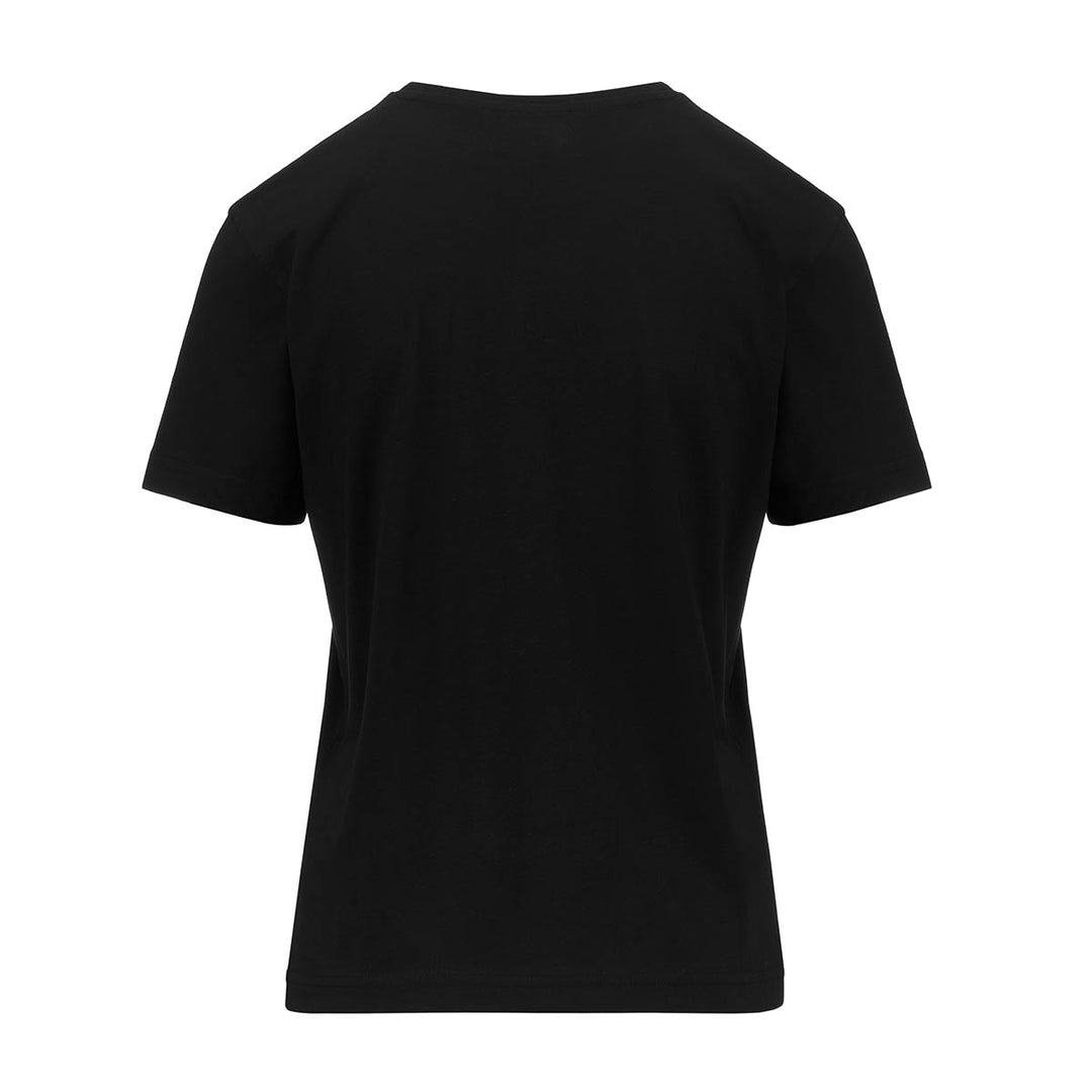 T-shirt Logo Fualla Noir Femme