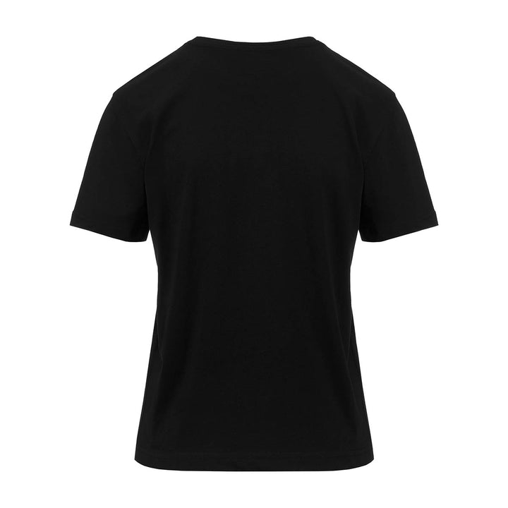 T-shirt Logo Fujica Noir Femme