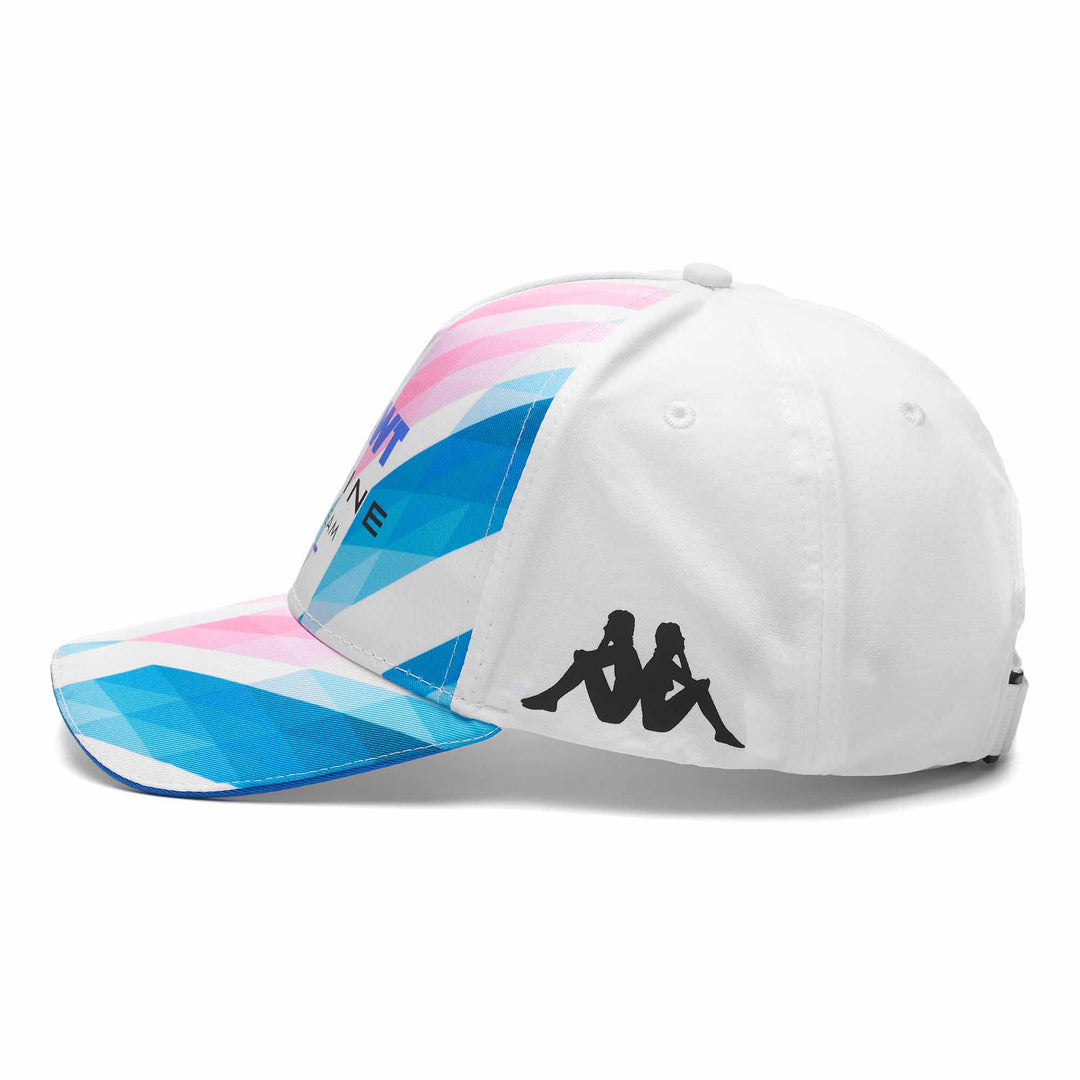 Casquette Adoc BWT Alpine F1 Team 2024 Blanc