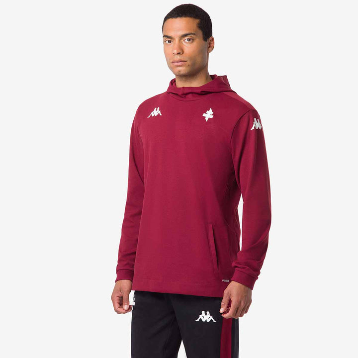 Sweatshirt Arufegot FC Metz 24/25 Grenat Homme