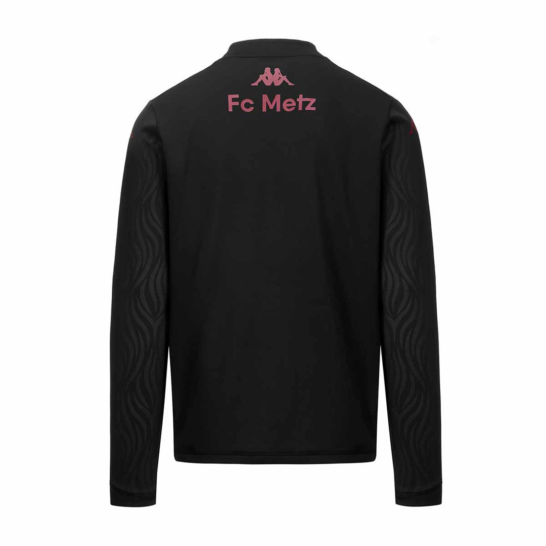 Sweatshirt Arun Pro 8 FC Metz 24/25 Noir Enfant