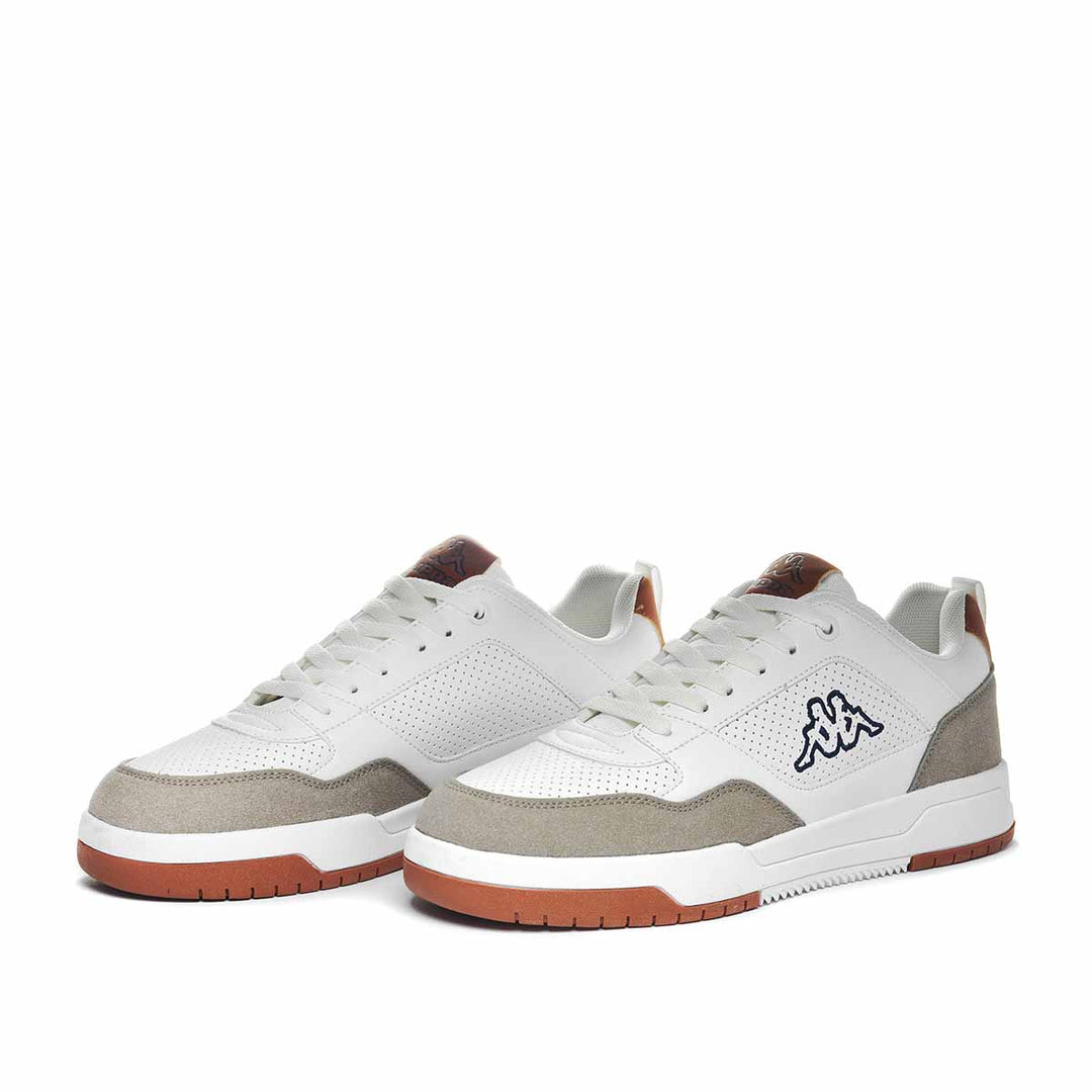 Baskets Logo Manis Blanc Homme