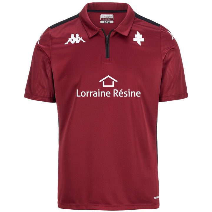 Polo Abiang Pro 8 FC Metz 24/25 Grenat Homme