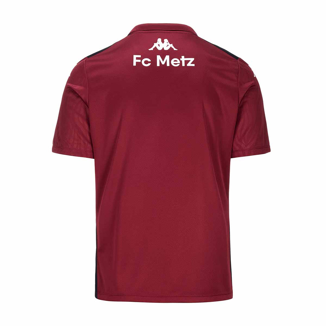 Polo Abiang Pro 8 FC Metz 24/25 Grenat Enfant