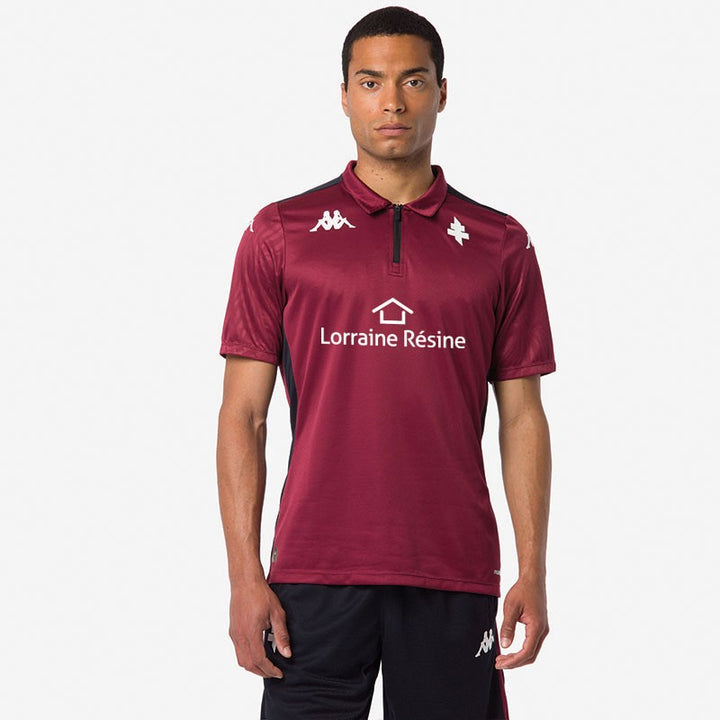 Polo Abiang Pro 8 FC Metz 24/25 Grenat Homme