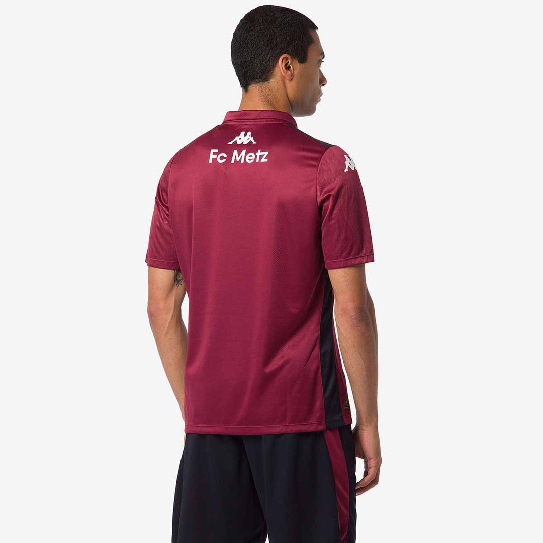 Polo Abiang Pro 8 FC Metz 24/25 Grenat Homme