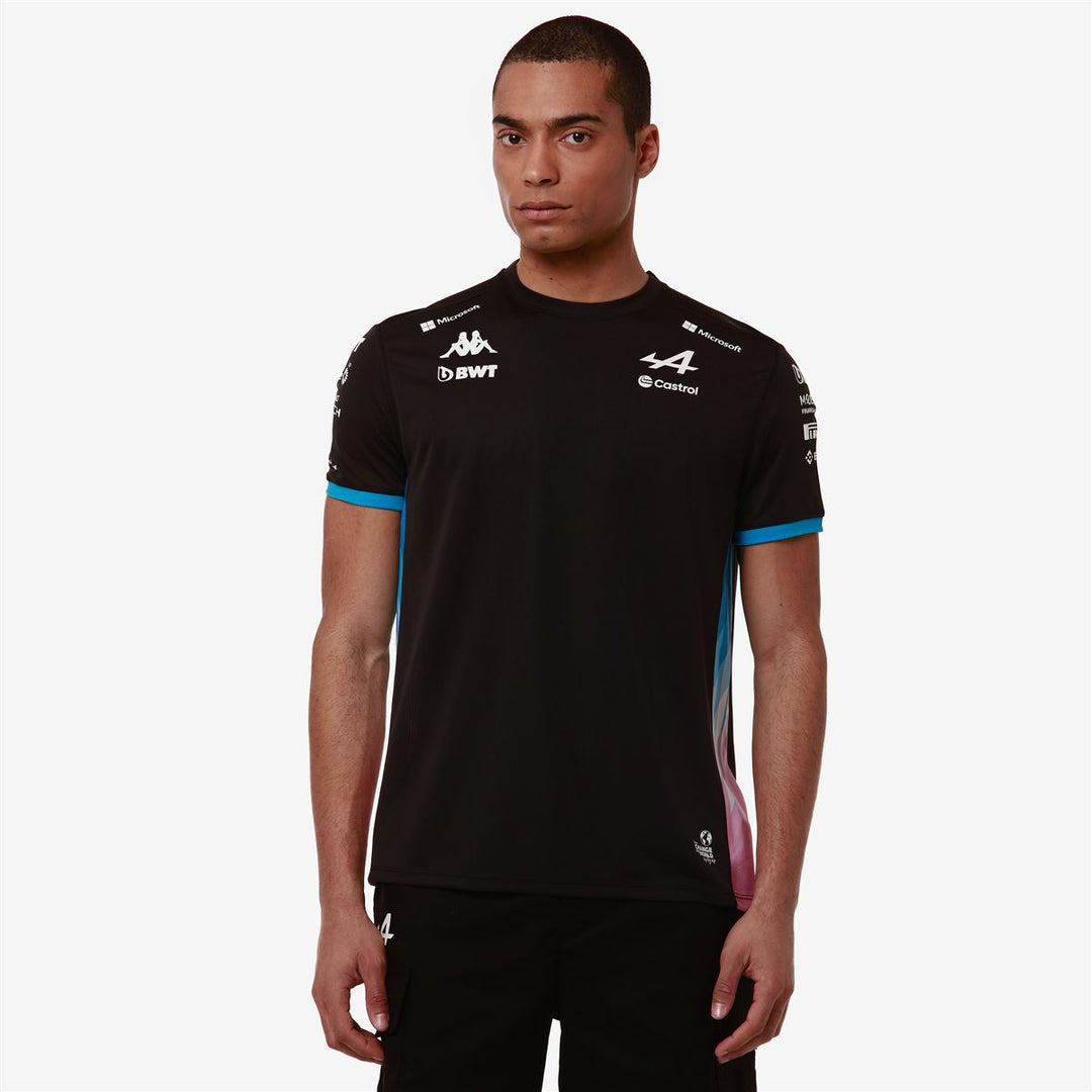 Maillot Adolim BWT Alpine F1 Team 2024 Noir Homme