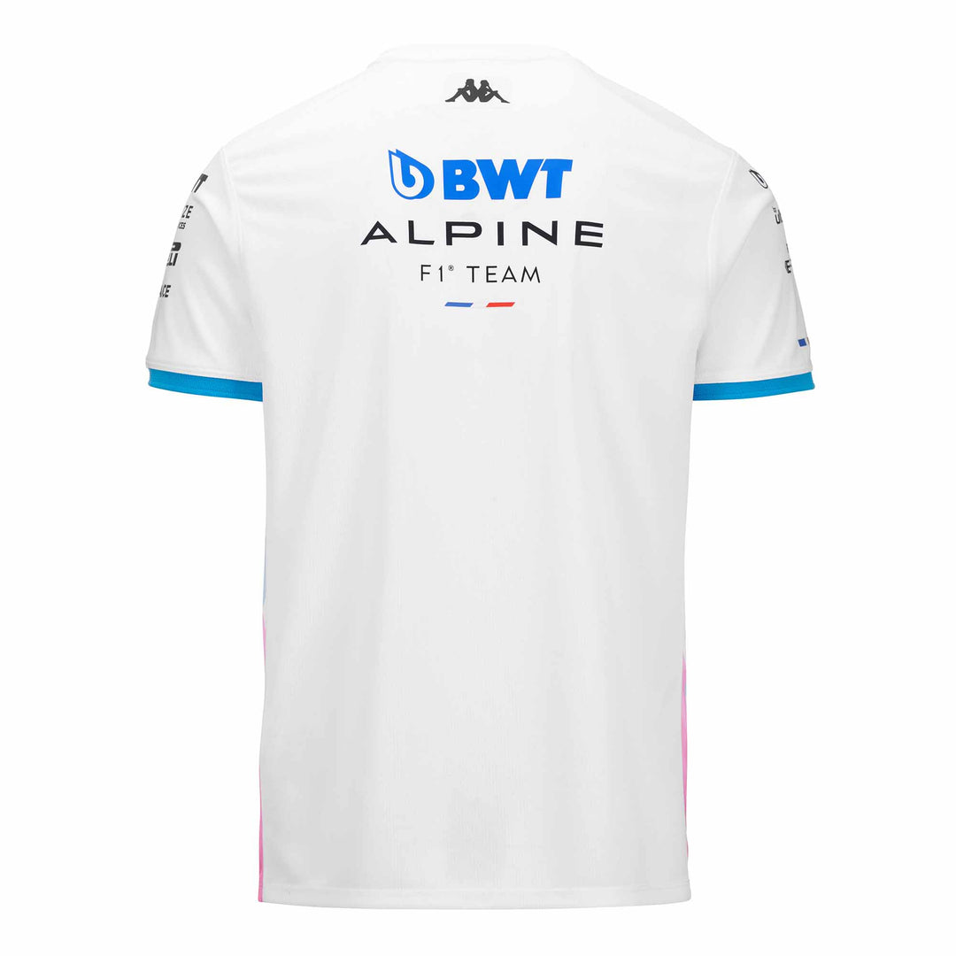 Maillot Adolim BWT Alpine F1 Team 2024 Blanc Enfant