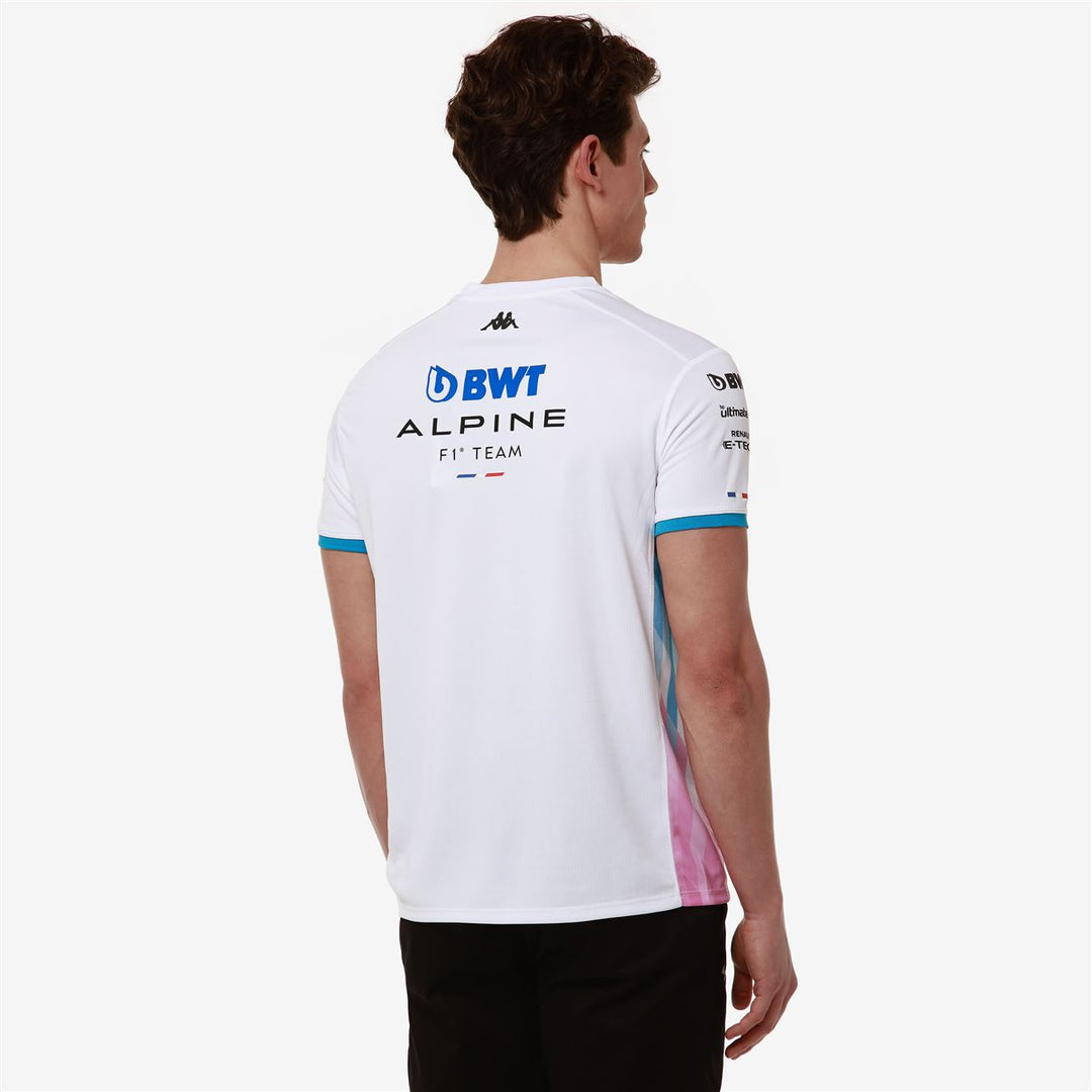 Maillot Adolim BWT Alpine F1 Team 2024 Blanc Homme