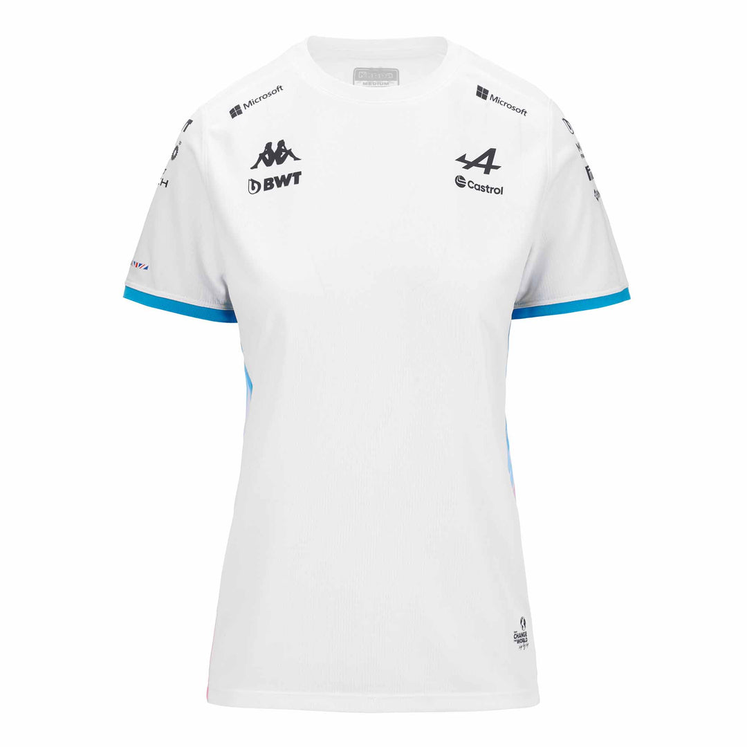 Maillot Adoliw BWT Alpine F1 Team 2024 Blanc Femme