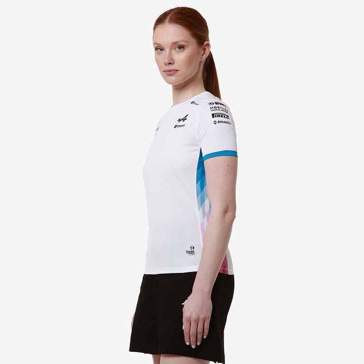 Maillot Adoliw BWT Alpine F1 Team 2024 Blanc Femme