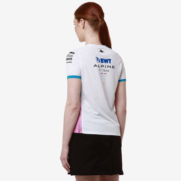 Maillot Adoliw BWT Alpine F1 Team 2024 Blanc Femme