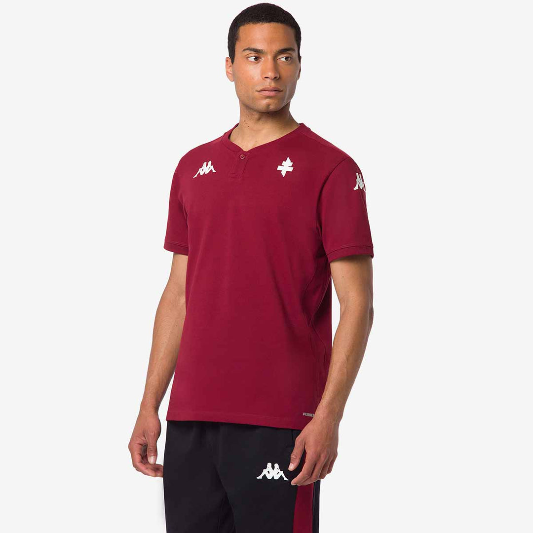 Polo Angata 8 FC Metz 24/25 Grenat Homme