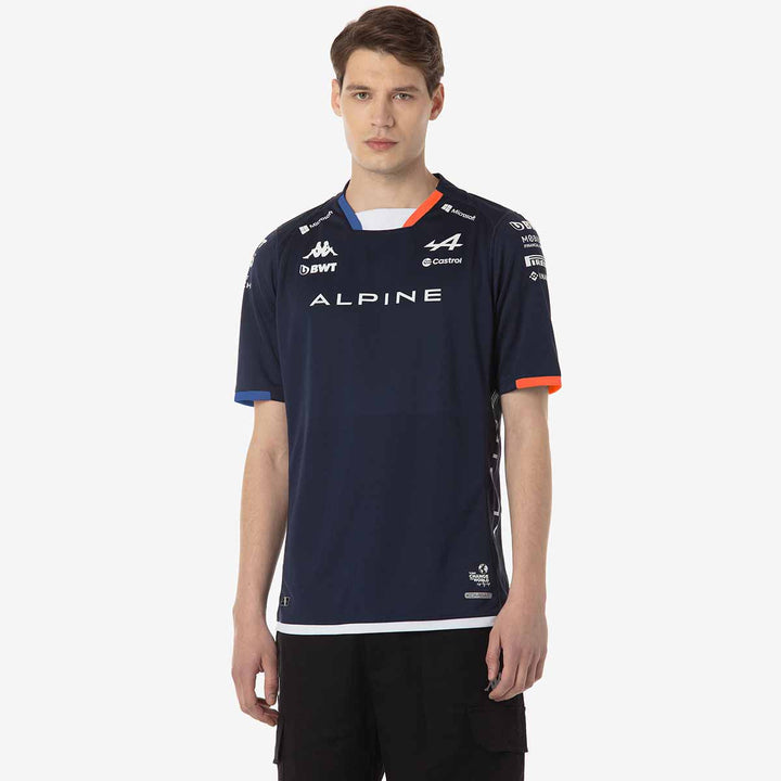 Maillot Kombat France BWT Alpine F1 Team 2024 Bleu Homme