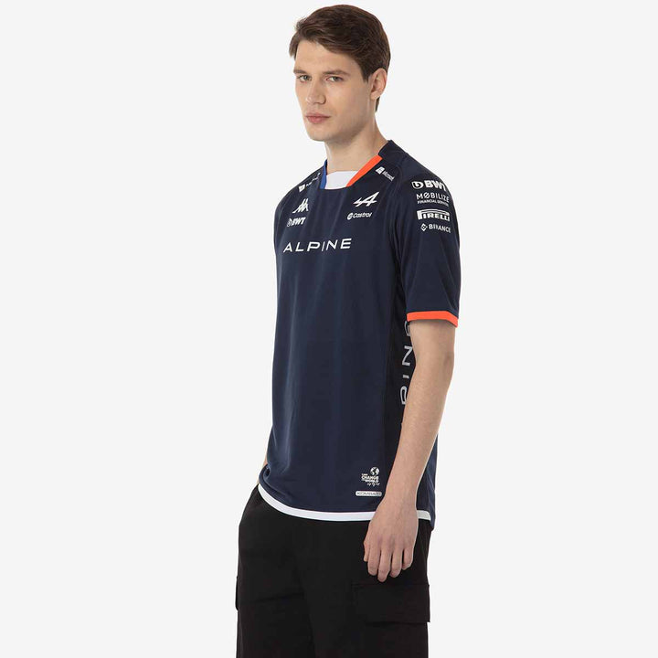 Maillot Kombat France BWT Alpine F1 Team 2024 Bleu Homme