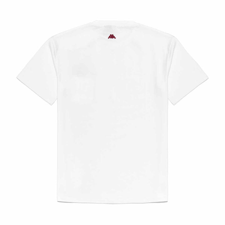 T-Shirt Majuro Robe Di Kappa Blanc Unisexe