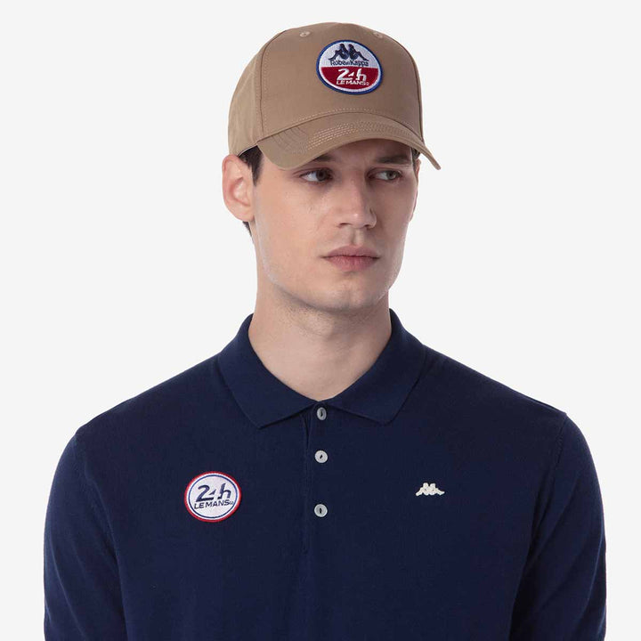 Casquette Larusse Robe Di Kappa 24H Le Mans 2024 Beige