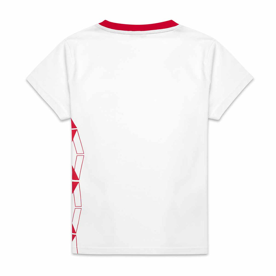 T-Shirt Ritona Robe di Kappa - AS Monaco 2024 Blanc Femme