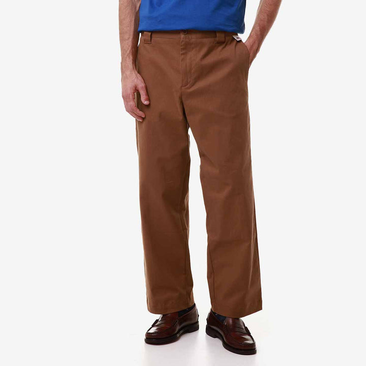 Pantalon Mebsuta Robe di Kappa Marron Homme