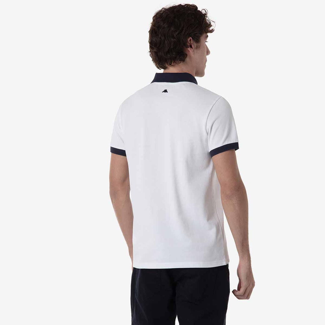 Polo Tazhio Robe Di Kappa 24H Le Mans 2024 Blanc Unisexe