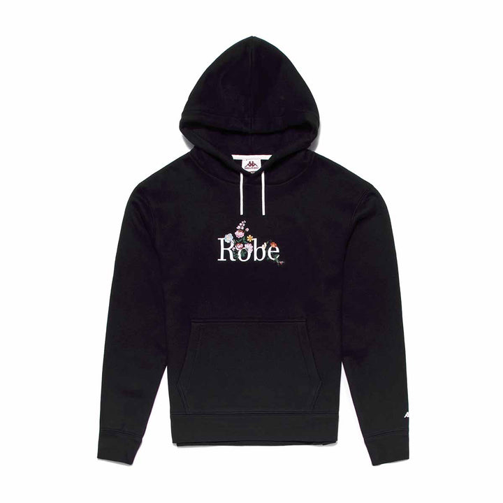 Hoodie Mitiaro Robe Di Kappa Noir Unisexe