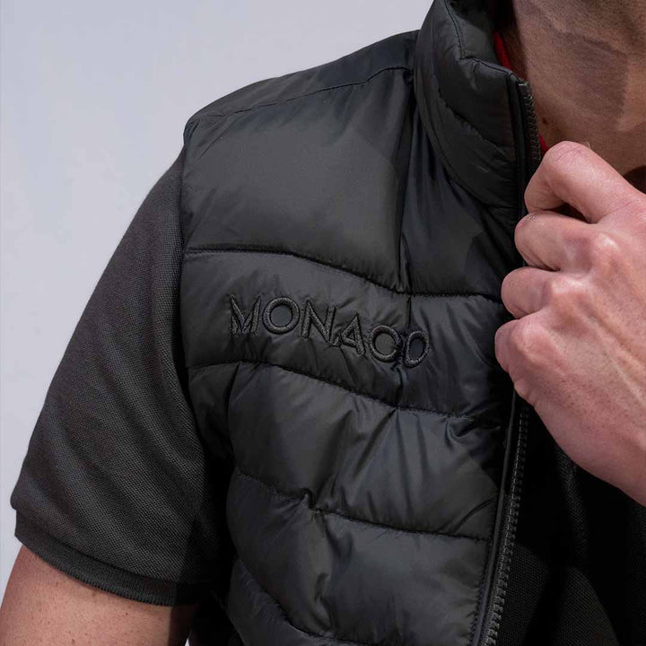 Veste Abus Robe di Kappa - AS Monaco 2024 Noir Unisexe