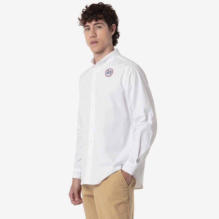 Chemise Pierre Robe Di Kappa 24H Le Mans 2024 Blanc Unisexe